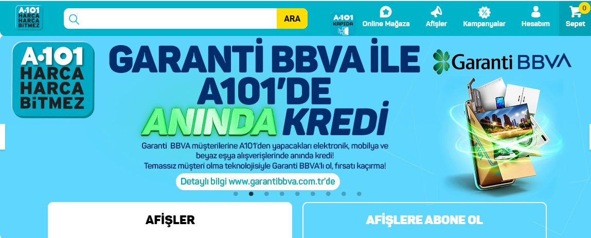 A101'den Marketteki Ürünlere Kredili Satış Dönemi - Resim: 1