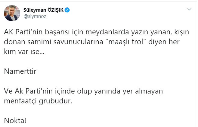 AKP'de maaşlı troller kavgası: #AhmetHamdiÇamlıÖzürDile neden gündem oldu? - Resim: 3
