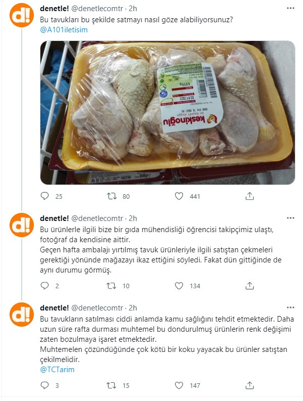 A101'den Gelen Görüntü Mide Bulandırdı - Resim: 1