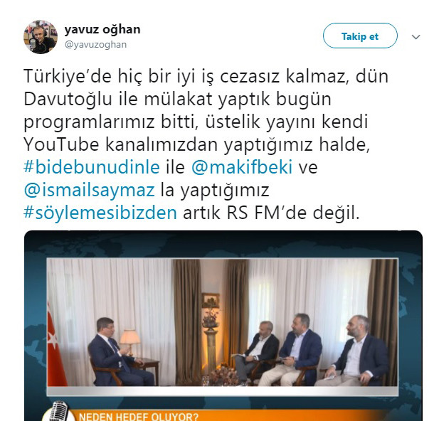 Ahmet Davutoğlu yüzünden kovuldular! - Resim: 1
