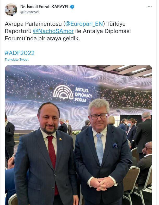 AKP'li Vekil Avrupalı Raportör Sanıp Başkasıyla Fotoğraf Çektirmiş - Resim: 2