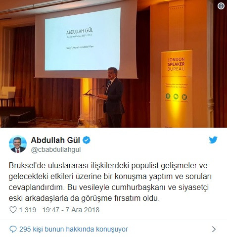 Abdullah Gül Brüksel'de kimlerle ne görüştü? - Resim: 1
