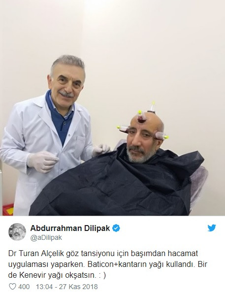 Abdurrahman Dilipak hacamat yaptırdı - Resim: 2
