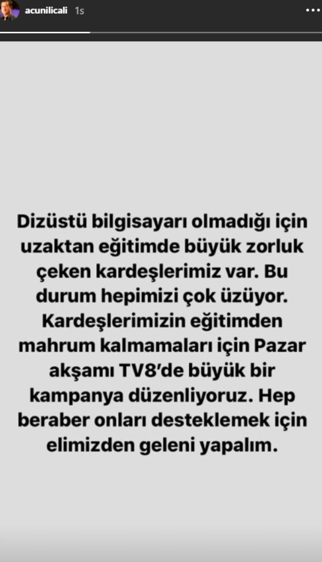 Acun Ilıcalı'dan uzaktan eğitim için öğrencilere bilgisayar müjdesi - Resim: 1