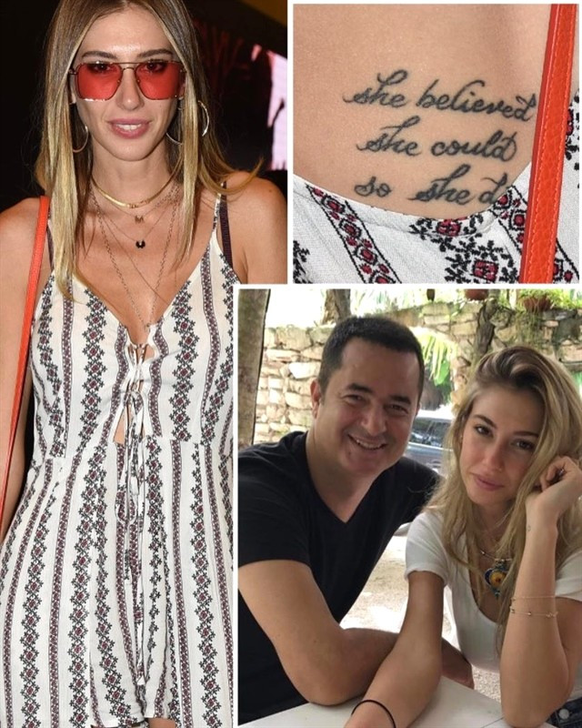 Şeyma Subaşı'nın dövmeli mesajı - Resim: 1