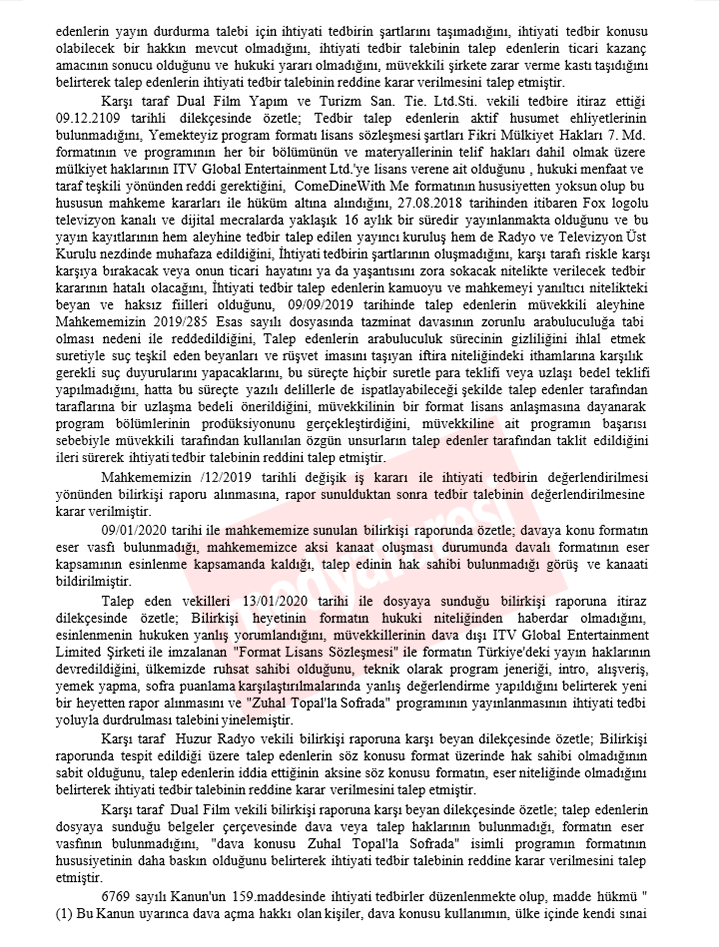 Son dakika: Acun Ilıcalı'nın FOX ve Zuhal Topal'a açtığı davada flaş karar - Resim: 2