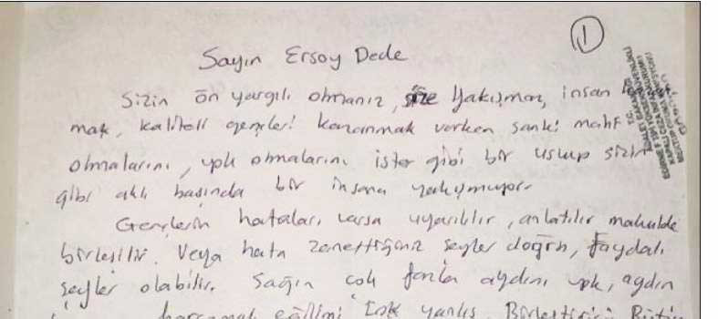 Adnan Oktar'dan Ersoy Dede'ye mektup! Mektuptaki bomba iddia - Resim: 1