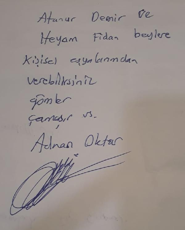 Adnan Oktar'dan avukata istek listesi - Resim: 1