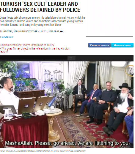 İsrail basını Adnan Oktar operasyonuna ne dedi? - Resim: 3