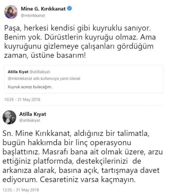 Atilla Kıyat ile Mine Kırıkkanat arasında sert tartışma: Parmağımı nerede isterdiniz? - Resim: 3
