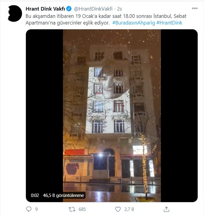 Hrant Dink Katledilişinin 14. Yıldönümünde Anılıyor - Resim: 1