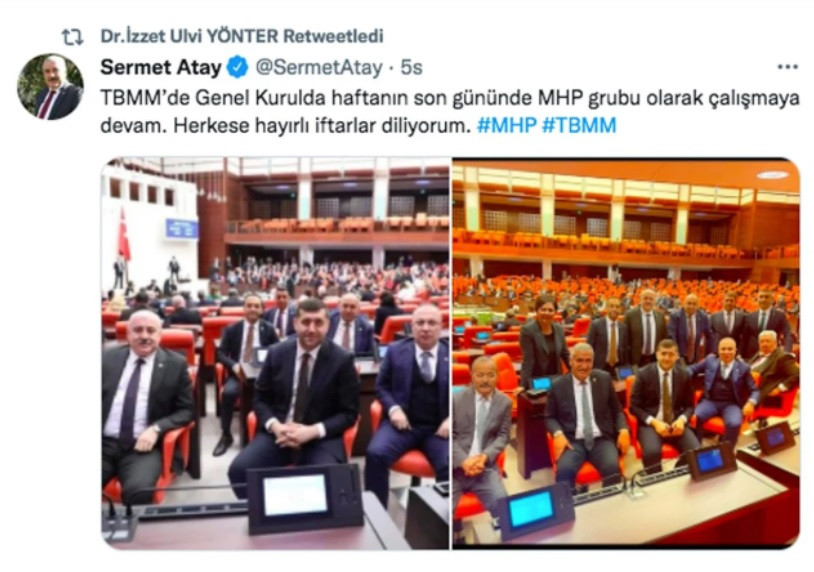 MHP'li Vekillerden Bahçeli'yi Kızdıracak Paylaşım - Resim: 1