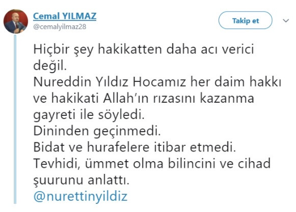 Nurettin Yıldız'a skandal destek! - Resim: 1