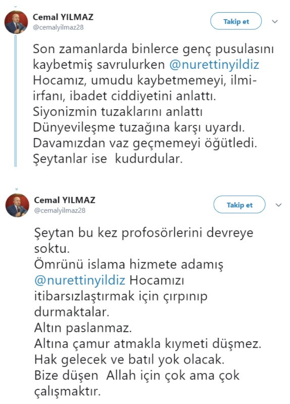 Nurettin Yıldız'a skandal destek! - Resim: 2