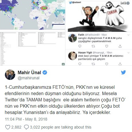 Rekor kıran TAMAM twitlerini FETÖ mü patlattı? - Resim: 1