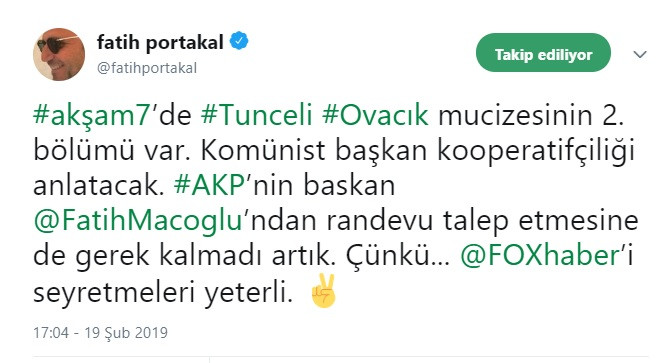 Fatih Portakal'dan AKP yöneticilerine Komünist başkan çağrısı - Resim: 2