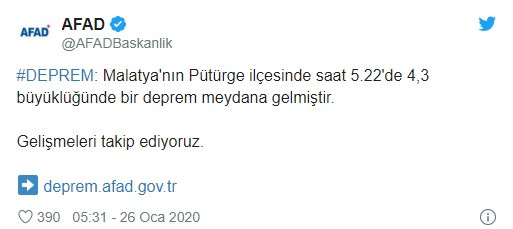 Elazığ ve Malatya sallanmaya devam ediyor! - Resim: 1