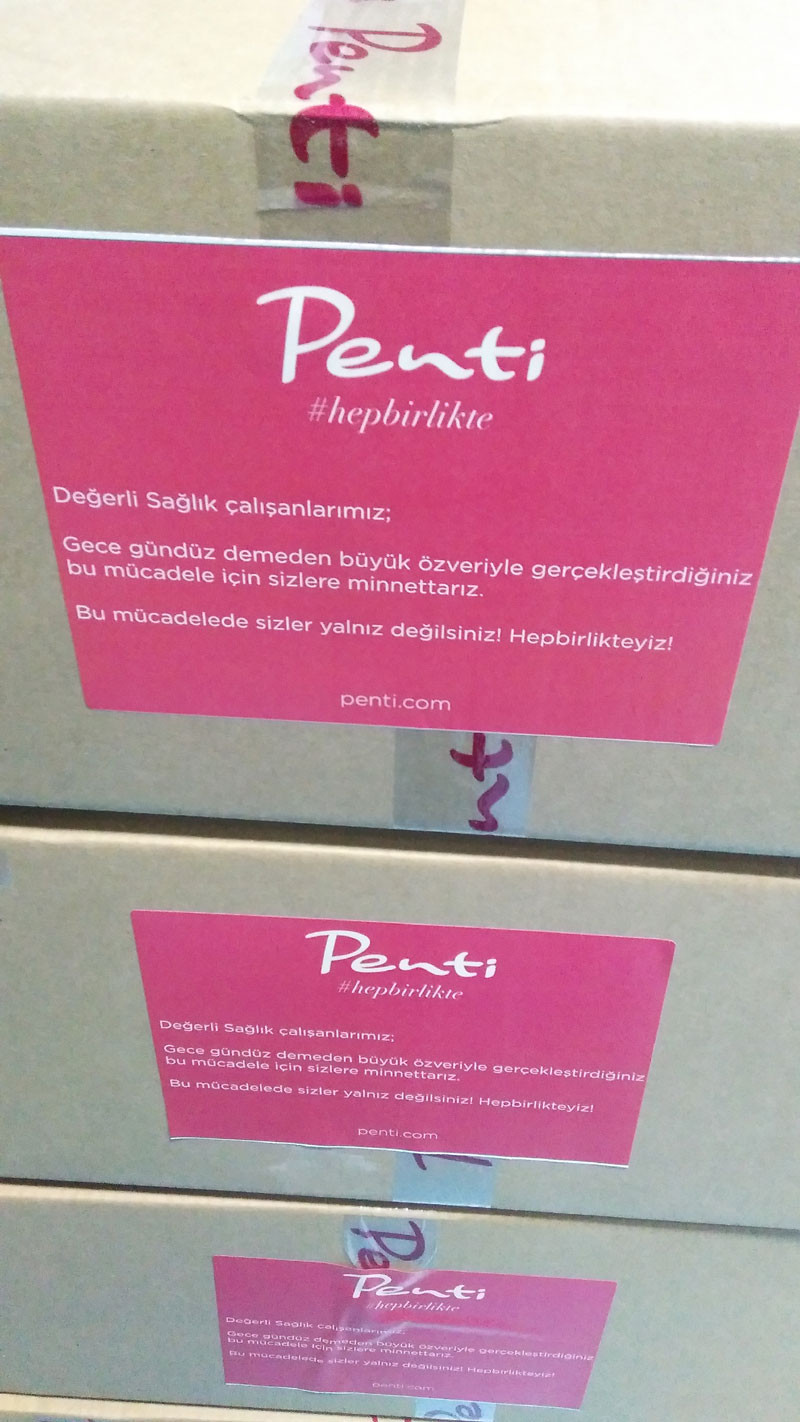 Penti'den kadın sağlık çalışanlarına destek - Resim: 1