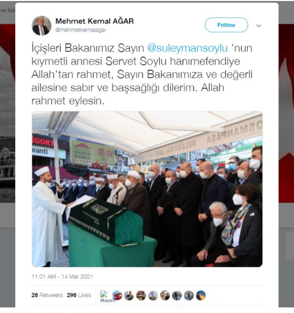 Twitter, Mehmet Kemal Ağar İsimli Hesabı Askıya Aldı - Resim: 1