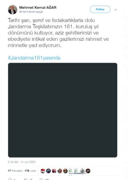 Twitter, Mehmet Kemal Ağar İsimli Hesabı Askıya Aldı - Resim: 2