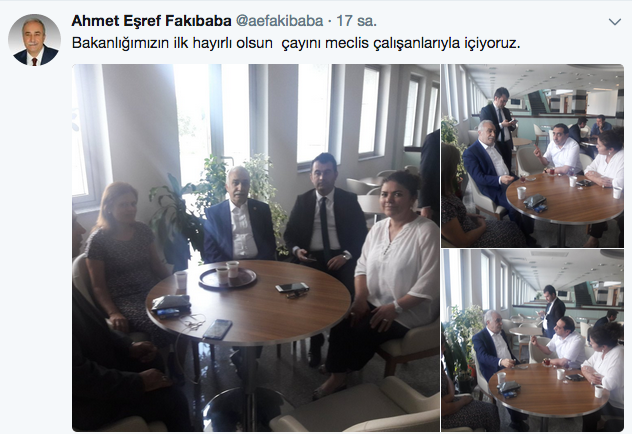 Yeni Bakan Ahmet Eşref Fakıbaba'nın ilk tweet'ine bakın! - Resim: 3