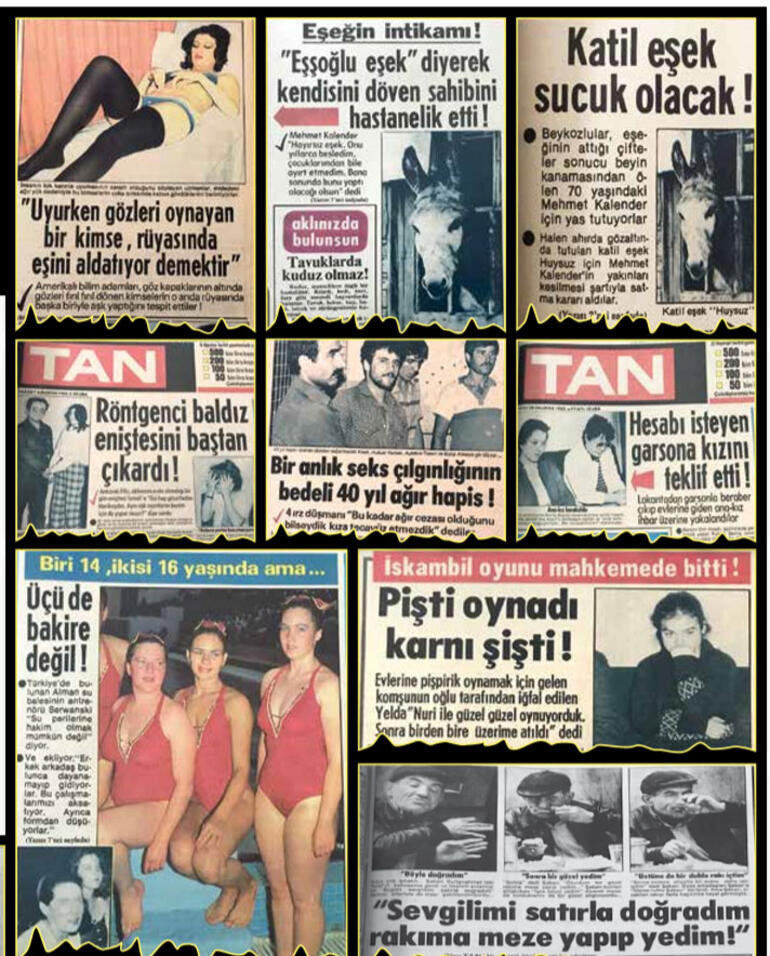 Ahmet Hakan Rahmi Turan’ın tecavüzlü, eşekli eski haberlerini ifşa etti - Resim: 1