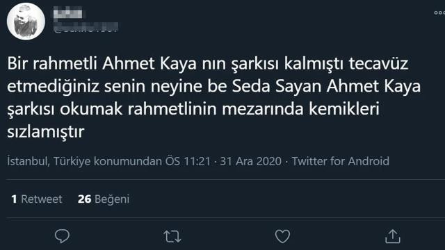 Ahmet Kaya Şarkısı Söyleyen Seda Sayan Olay oldu! - Resim: 3