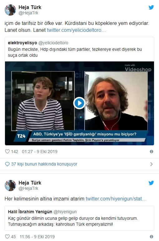 Ahmet Türk'ün torunu Heja'dan operasyonla ilgili skandal paylaşımlar - Resim: 1