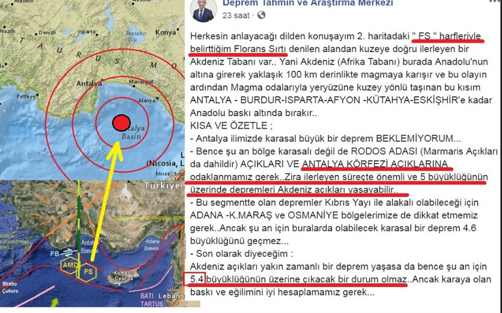 Ahmet Yakut depremi 1 gün önceden bildi - Resim: 1
