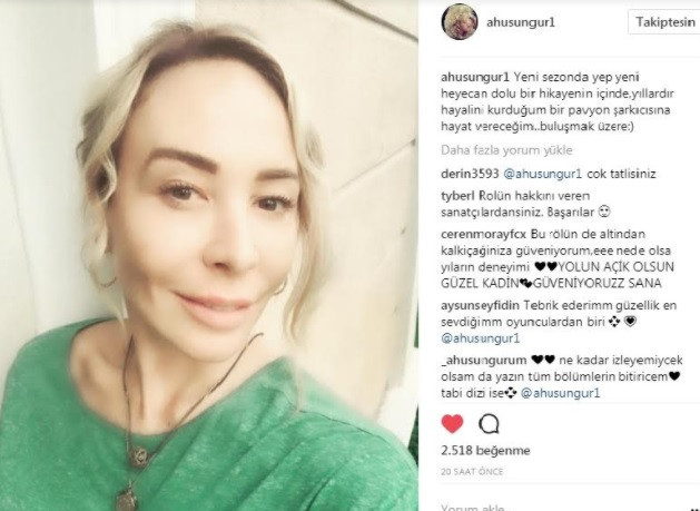 Ahu Sungur yeni dizisinde pavyon şarkıcısını canlandıracak - Resim: 1