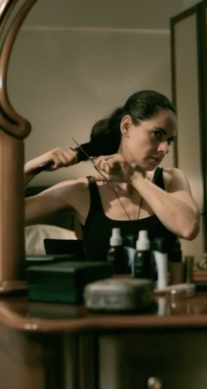 Ahu Türkpençe rolü için saçını kesti - Resim: 1