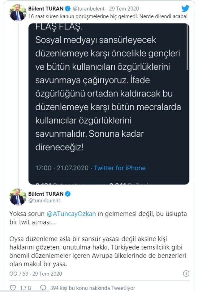 Bülent Turan: Tuncay Özkan nerede direndi acaba? - Resim: 1