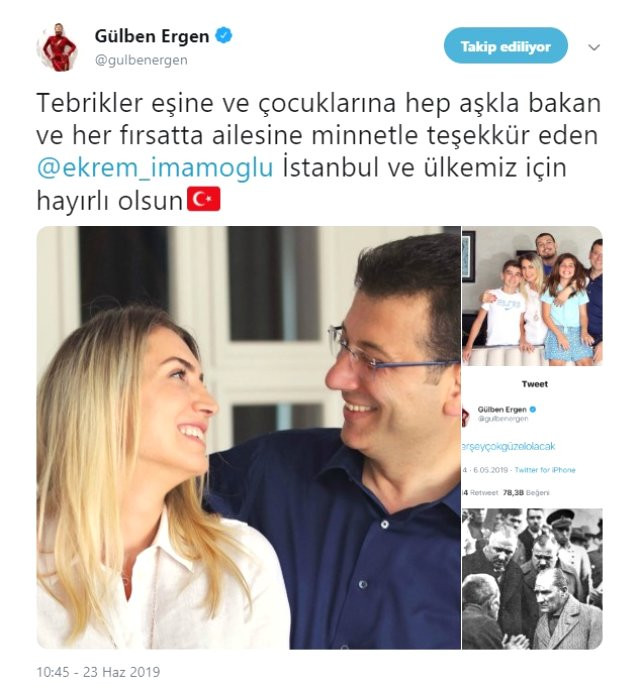 AK Parti'ye olan yakınlığıyla tanınan Gülben Ergen Ekrem İmamoğlu'na övgü yağdırdı - Resim: 1