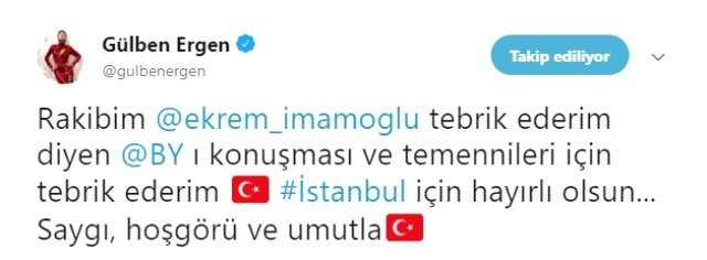 AK Parti'ye olan yakınlığıyla tanınan Gülben Ergen Ekrem İmamoğlu'na övgü yağdırdı - Resim: 2