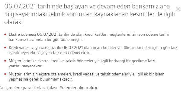 Akbank'a Ulaşılamıyor: İşte Akbank'tan Yapılan Son Açıklama - Resim: 1