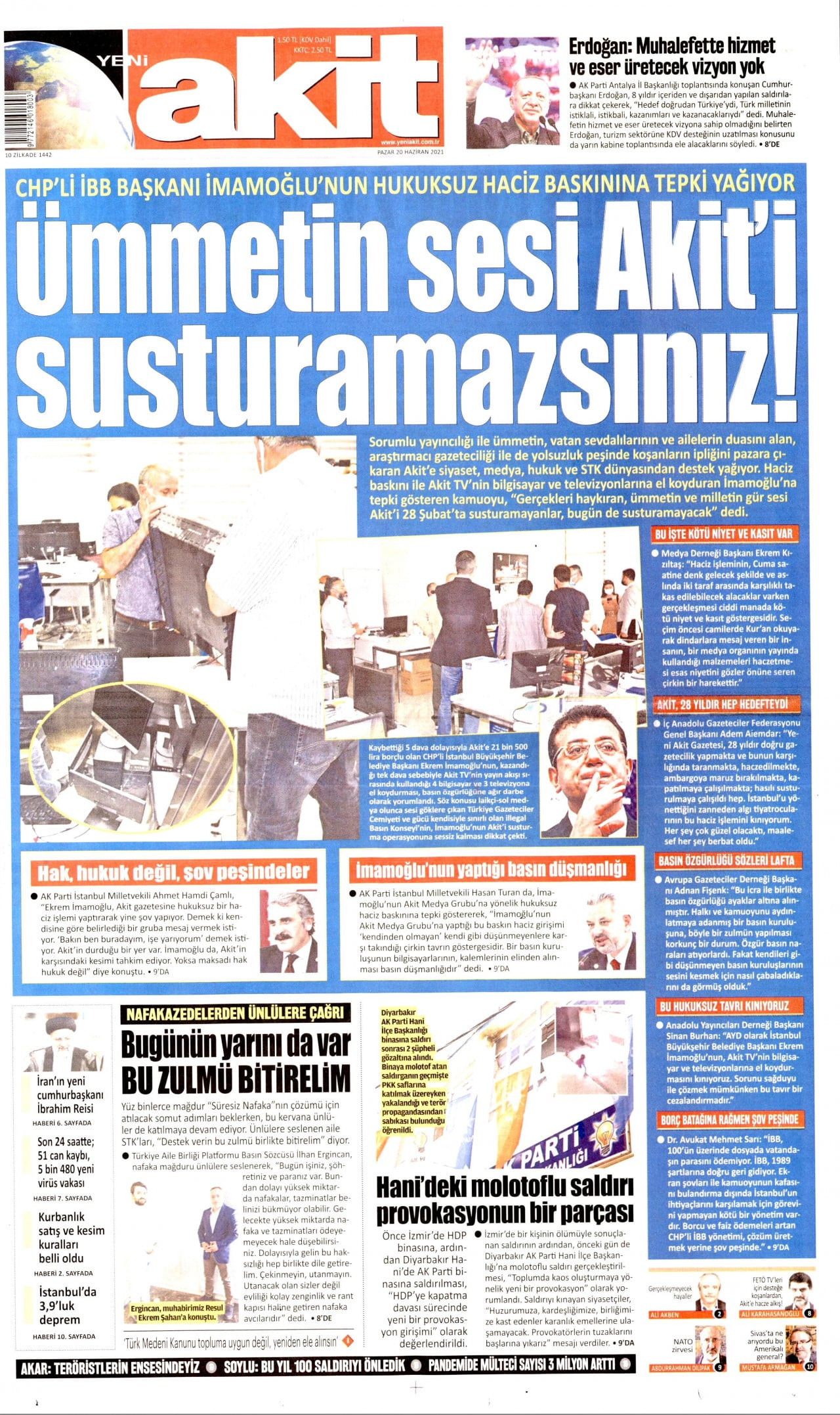 Haczedilen Akit'ten Araştırmacı Gazetecilik Çıkışı - Resim: 1