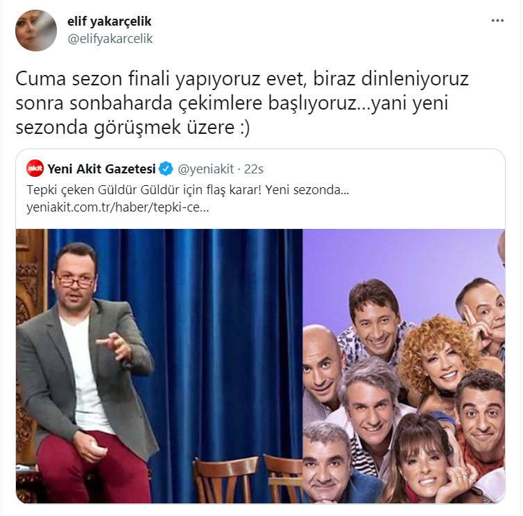 Yeni Akit'in Hedef Aldığı Güldür Güldür'den Yanıt! - Resim: 1
