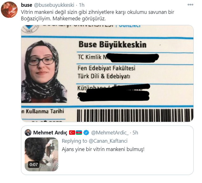 Başörtülü Öğrenciden Vitrin Mankeni Diyen AKP'li Ardıç'a Flaş Yanıt: Sizin Gibi Zihniyetlere Karşı.. - Resim: 2