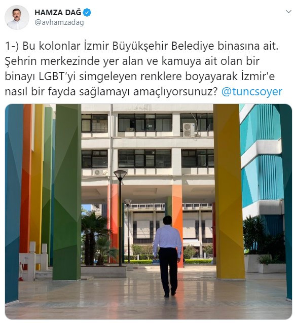 AKP'li Hamza Dağ gökkuşağına savaş açtı - Resim: 1