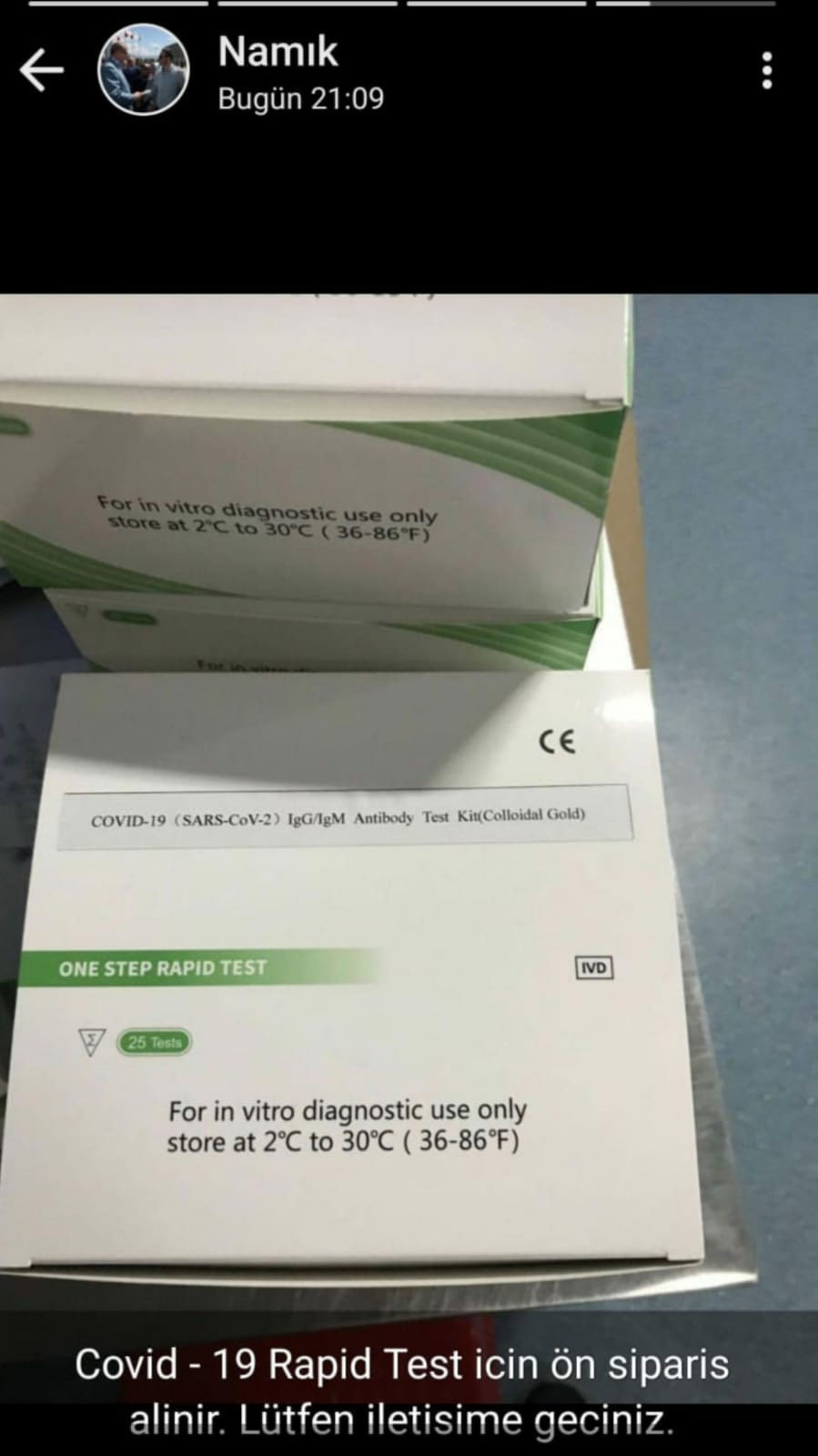 AKP’li vekilin oğlu koronavirüs testi siparişi topluyor iddiası! - Resim: 2