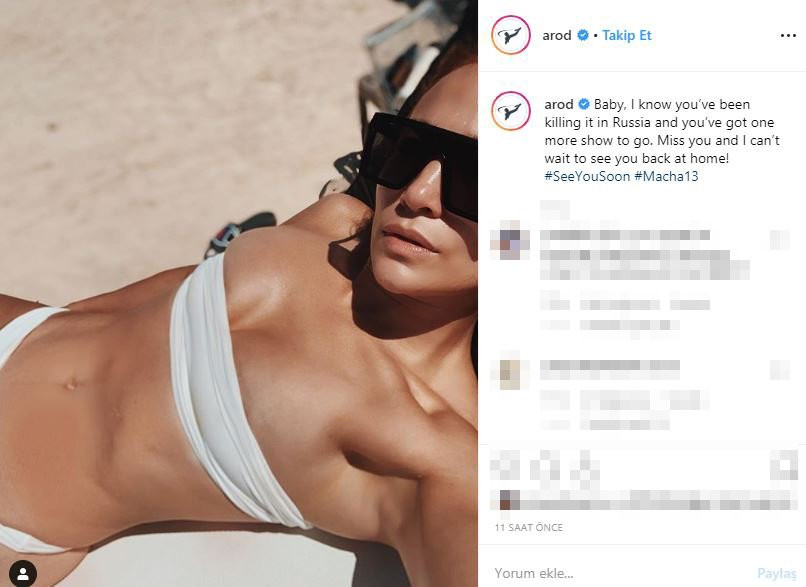 Alex Rodriguez Jennifer Lopez’i özlediğini söyledi - Resim: 1