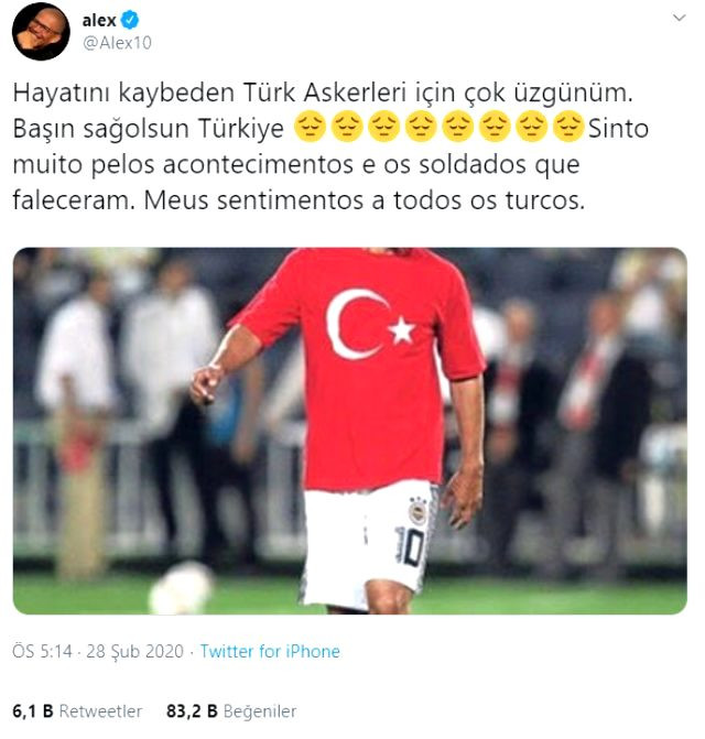 Alex'in şehitler için paylaştığı mesajdaki detay gönülleri fethetti - Resim: 1