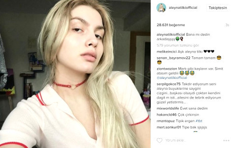 Aleyna Tilki: Bana mı dedin arkadaş - Resim: 1