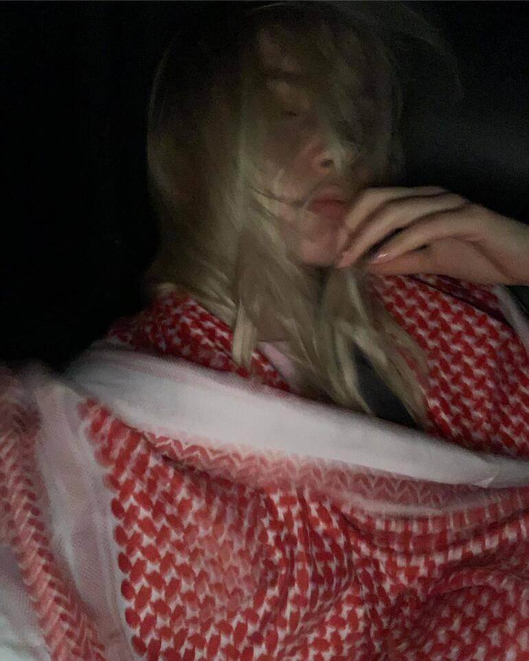 Aleyna Tilki Dubai'de verdiği pozla olay oldu - Resim: 1