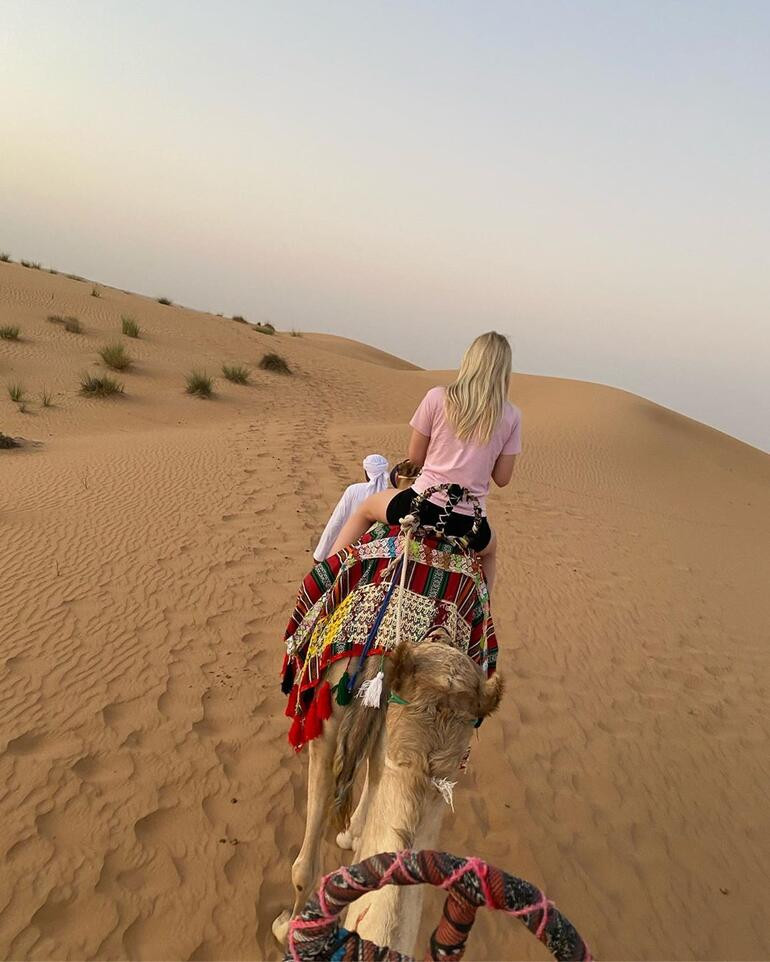 Aleyna Tilki Dubai'de verdiği pozla olay oldu - Resim: 2