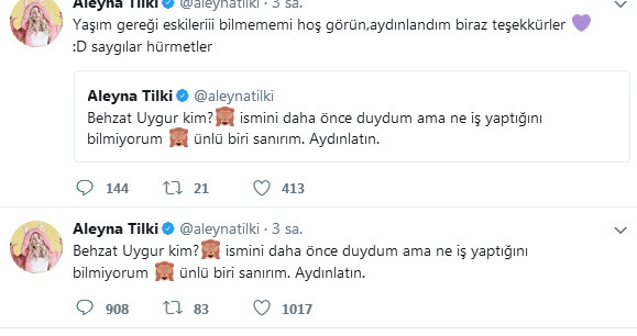 Aleyna Tilki'den jet hızında yanıt: Behzat Uygur kim? - Resim: 3