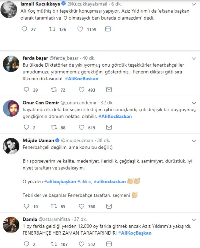 Ali Koç'un başkanlığı sosyal medyada: Geriye sadece bir seçim kaldı - Resim: 2