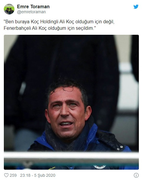 Ali Koç’un Kırklarelispor maçındaki görüntüsü Fenerbahçelileri mest etti - Resim: 3