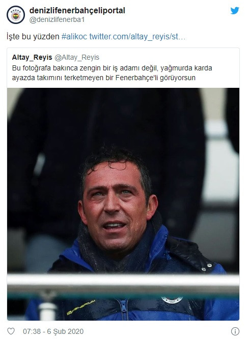 Ali Koç’un Kırklarelispor maçındaki görüntüsü Fenerbahçelileri mest etti - Resim: 5