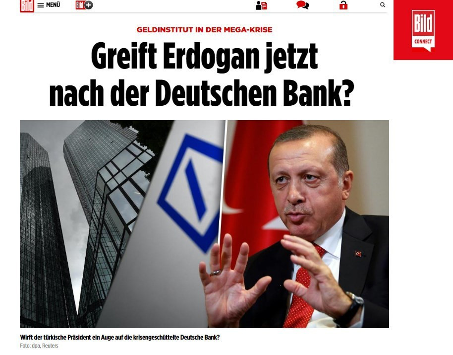 Alman medyasında büyük panik: Erdoğan bankamızı alacak - Resim: 1